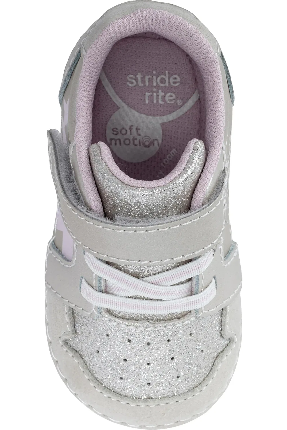 Детские кроссовки для начинающих ходоков Soft Motion Stride Rite, Champagne — фото 4