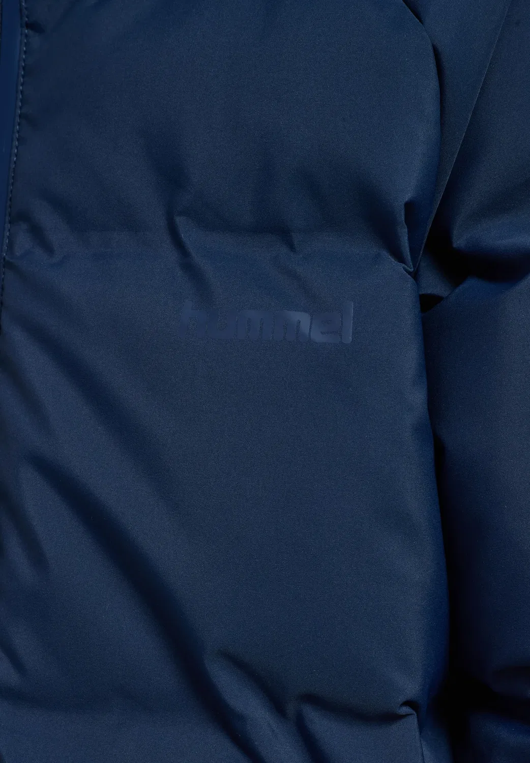 Всепогодная пуховая куртка Hmljr wr унисекс - зимнее пальто Hummel, Dress Blues — фото 4