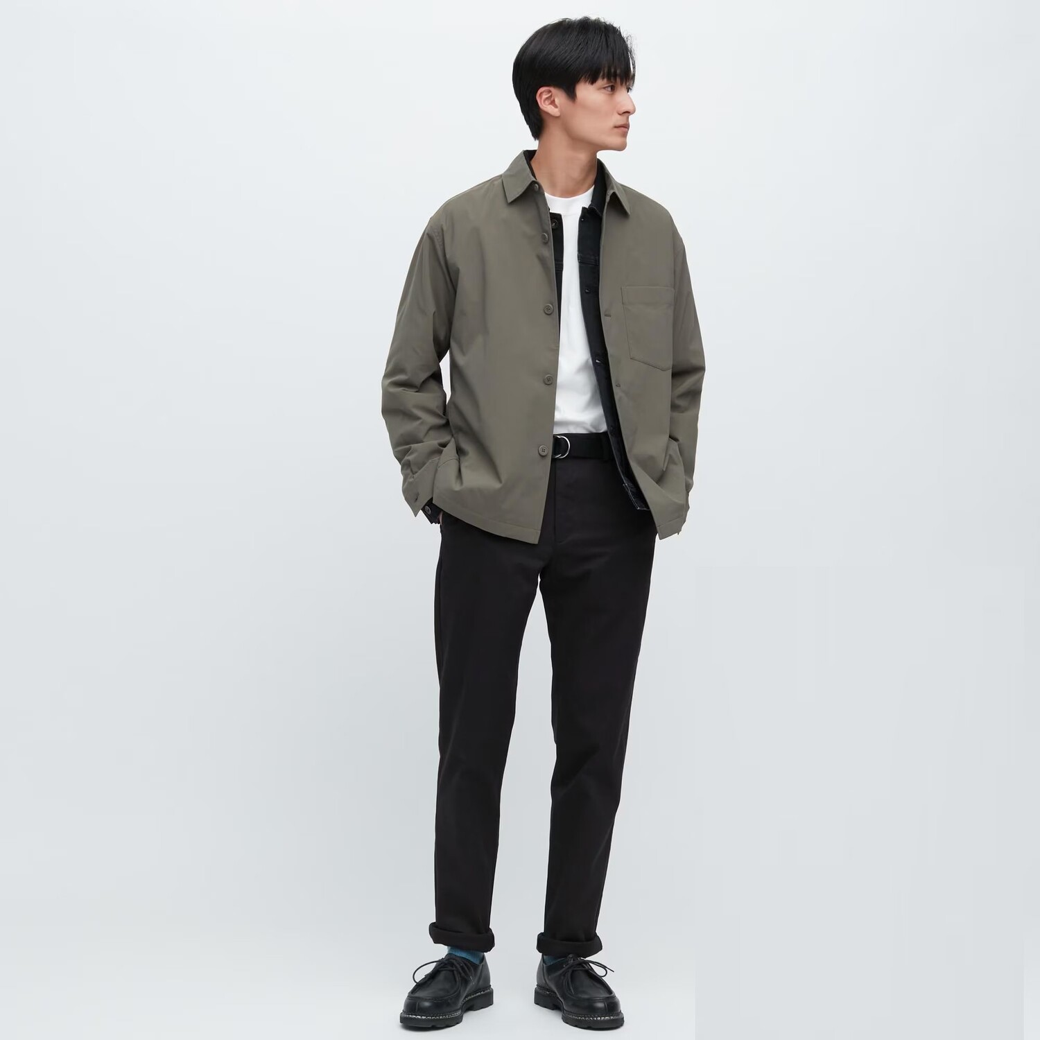 

Брюки мужские Uniqlo Slim Fit Chino Trousers, черный