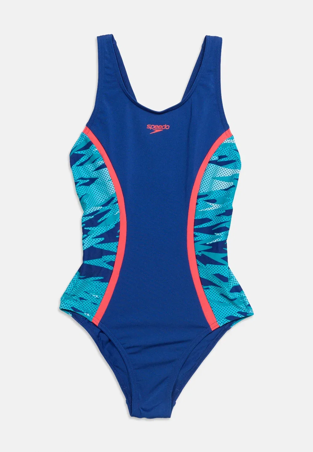 Купальник Hyperboom splice muscleback Speedo, Night Watch/Hyper Teal