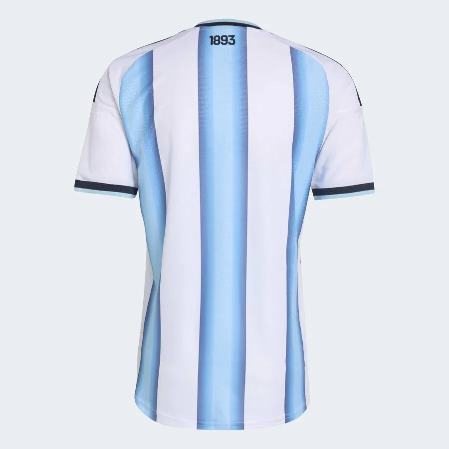 Футболка ADIDAS PERFORMANCE Performance Shirt 'Argentina 26 Home Authentic' белого цвета — фото 2