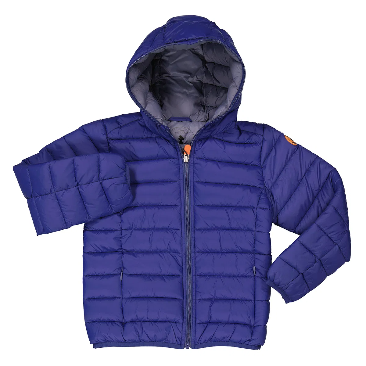 Детская куртка-пуховик с капюшоном Gillo Puffer Jacket Save The Duck, Eclipse Blue