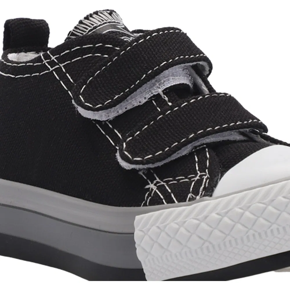 Детские спортивные кроссовки с застежкой-липучкой Black KOALA Slazenger — фото 4