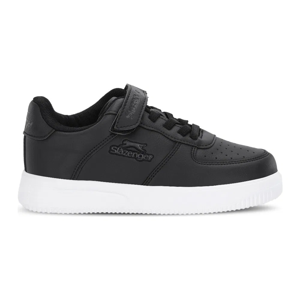 Детские спортивные кроссовки с застежкой-липучкой, Black, Kelvın F Slazenger