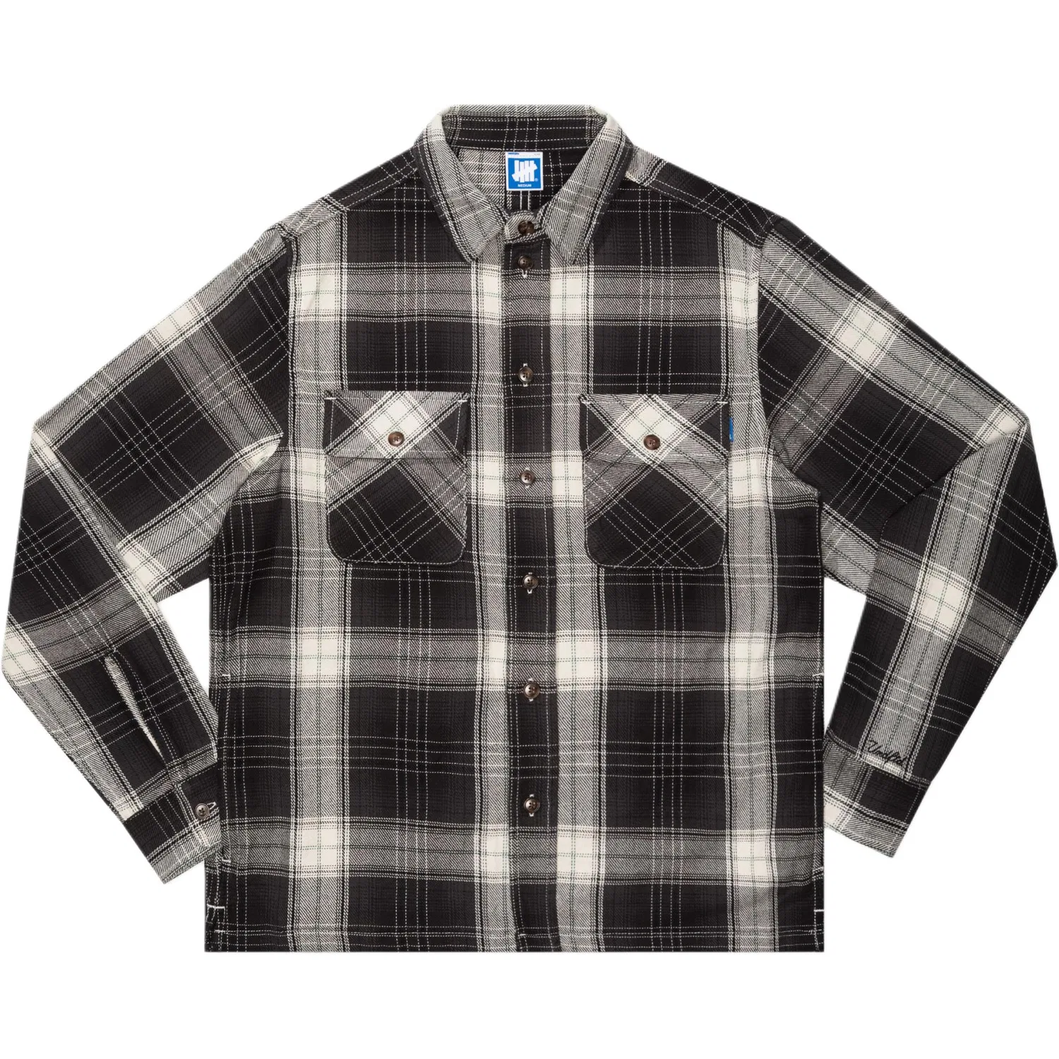 Детская рубашка Unisex Lapel Moderate UNDEFEATED, Black — фото 4