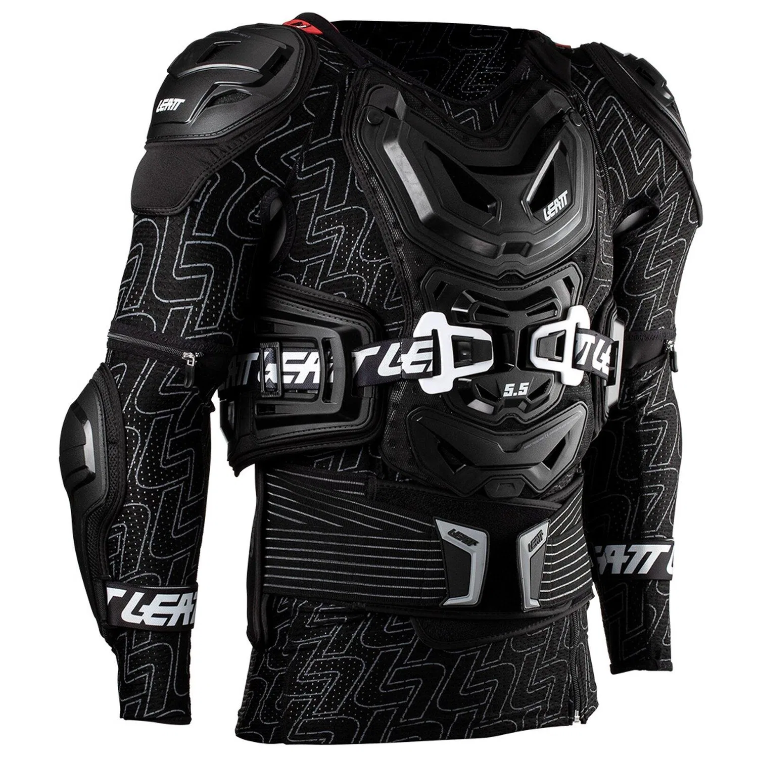 Детская защитная куртка с длинным рукавом Body Protector 5.5 Leatt, Schwarz