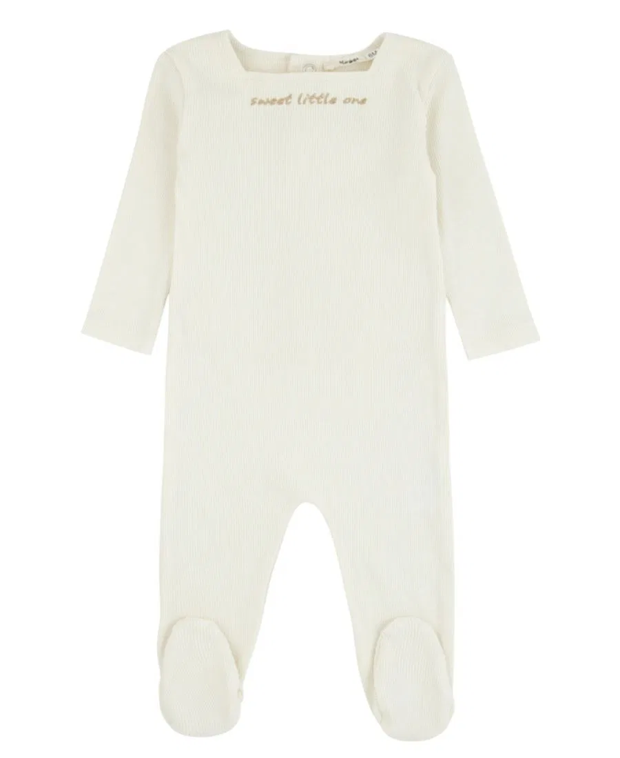 Боди-комбинезон Sweet Little One Footie NoggiWear, Ivory