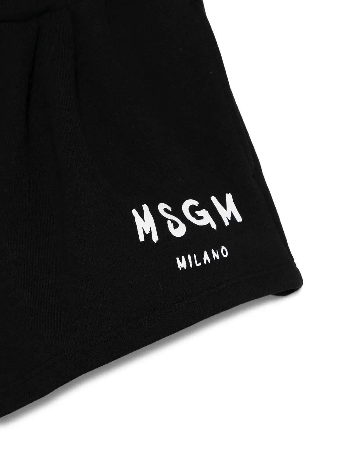 Шорты с логотипом MSGM, черный — фото 2