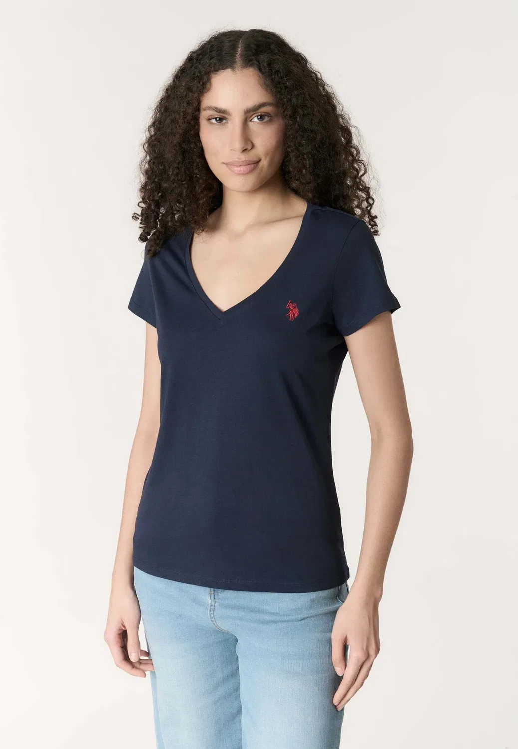 Простая футболка U.S. Polo Assn., Blu
