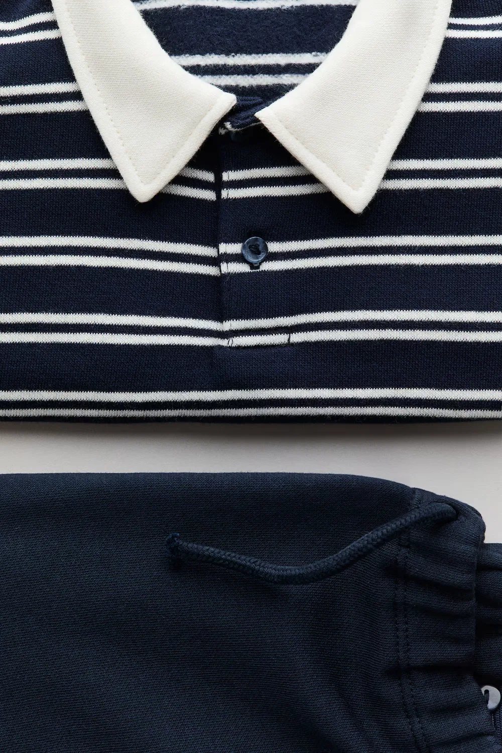 Комплект из двух толстовок H&M, Marineblau/Weiß Gestreift — фото 2