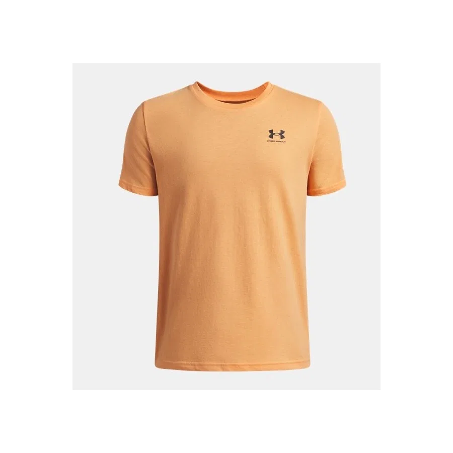Детская футболка с длинным рукавом Under Armour Sportstyle LC, Зеленый