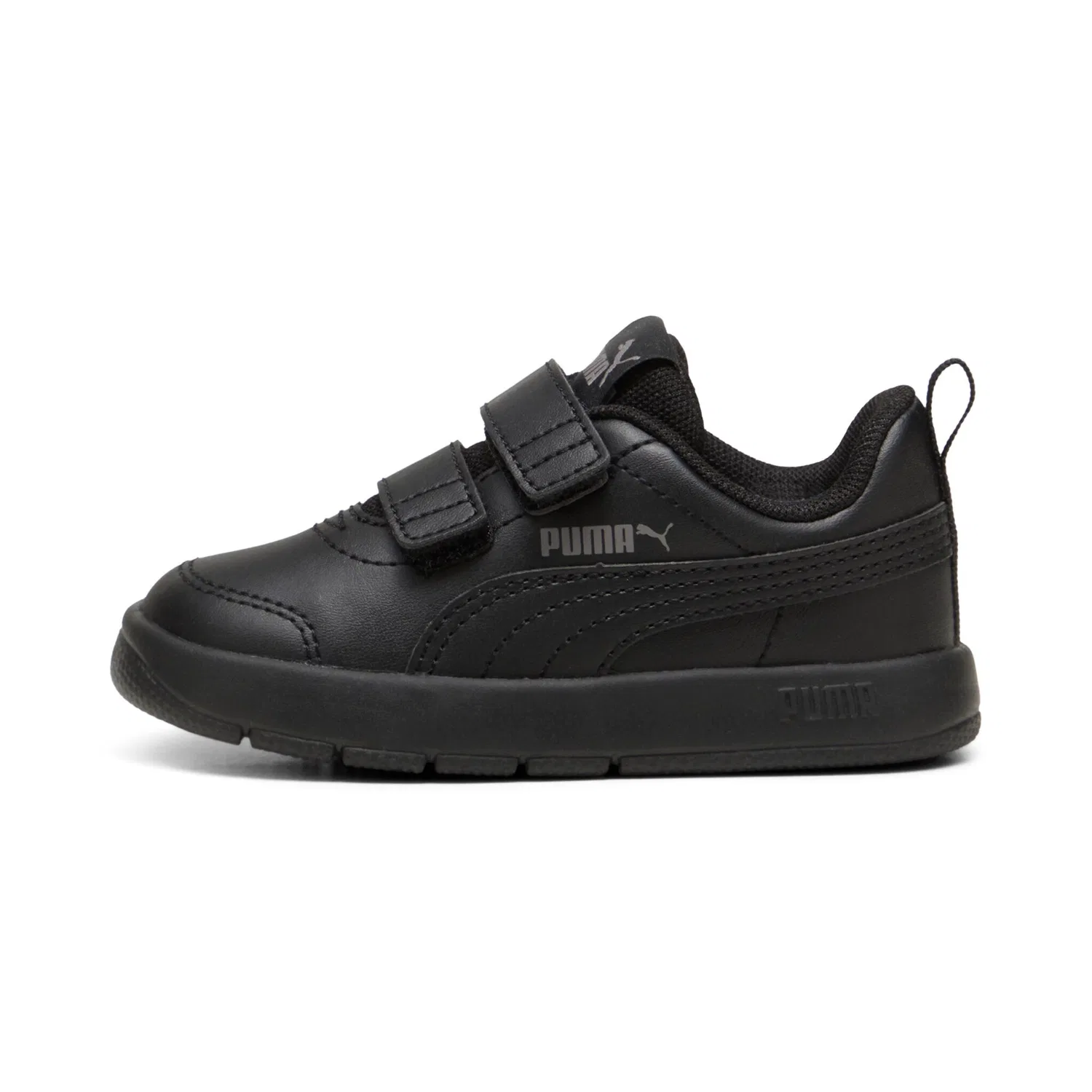Детские кроссовки для активных игр Courtflex v3 PUMA, Black — фото 2