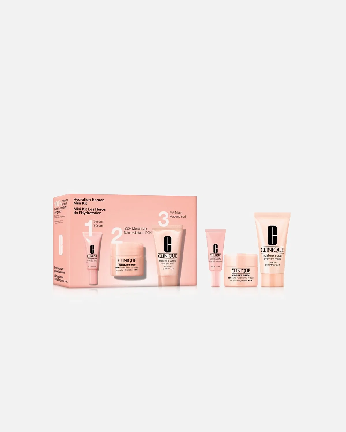 Набор для ухода за лицом Moisture Surge Hydration Heroes Mini Kit Clinique, 1 Stück