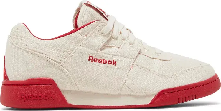 

Кроссовки workout plus 'chalk flash red' Reebok, пломбир, Серый, Кроссовки workout plus 'chalk flash red' Reebok, пломбир
