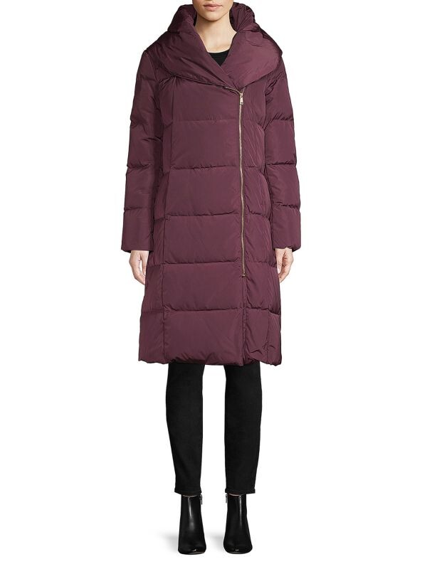 

Пуховик с портретным воротником Cole Haan Merlot, Серый, Пуховик с портретным воротником Cole Haan Merlot