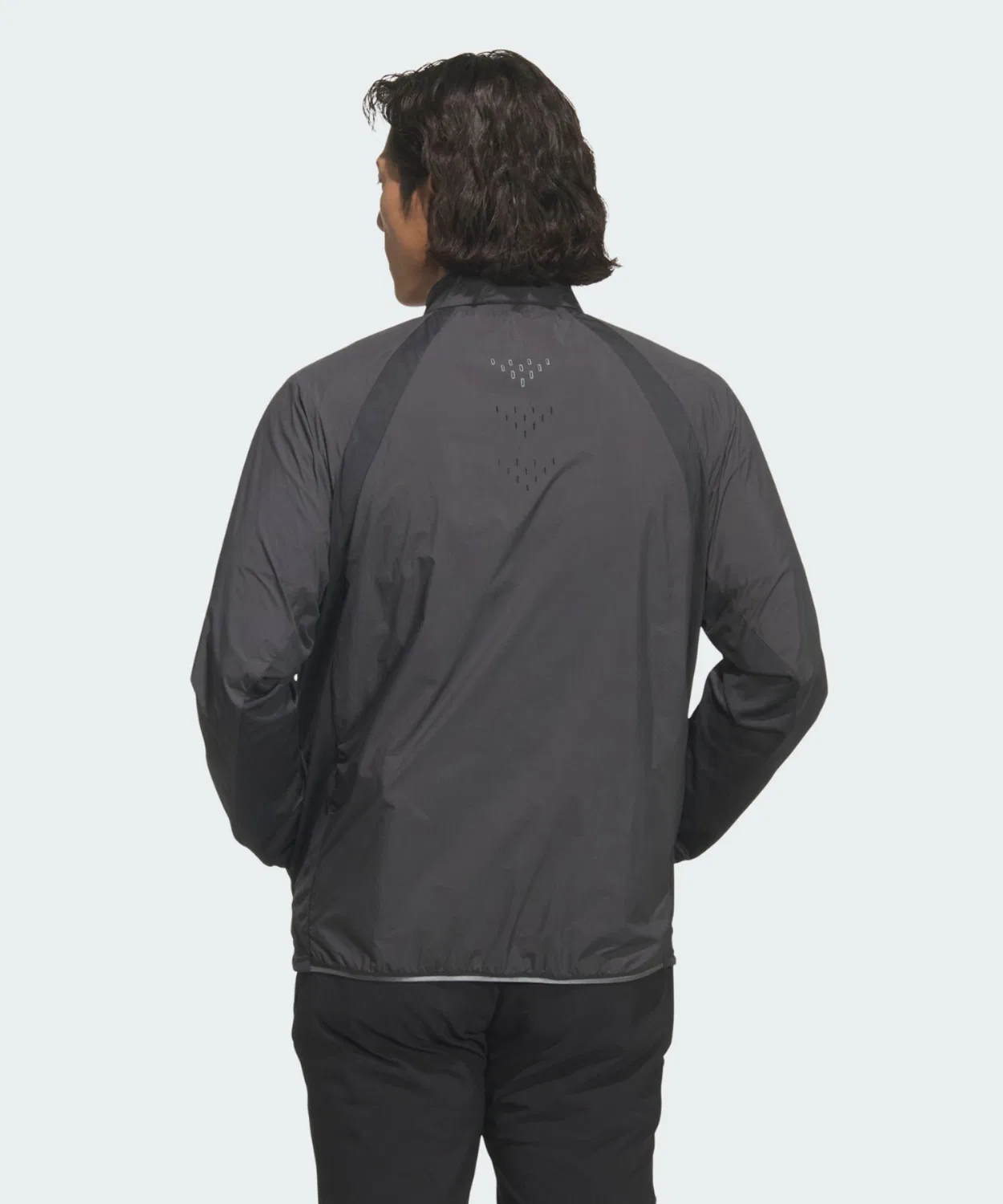 Мужская куртка с принтом Ultimate365 Tour Full Zip Jacket Adidas, Grey — фото 2