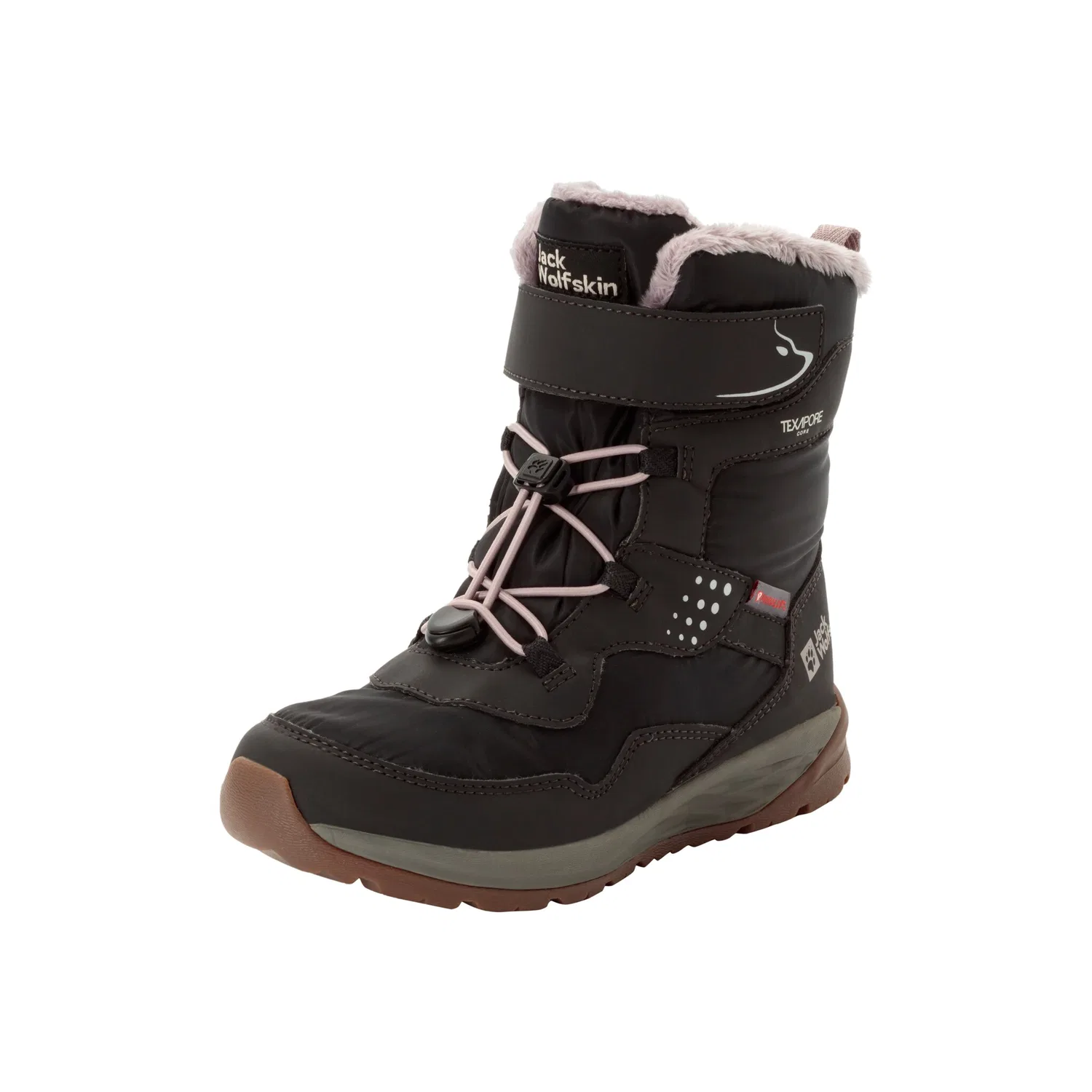 Детские зимние ботинки для снега TEXAPORE Jack Wolfskin, Phantom