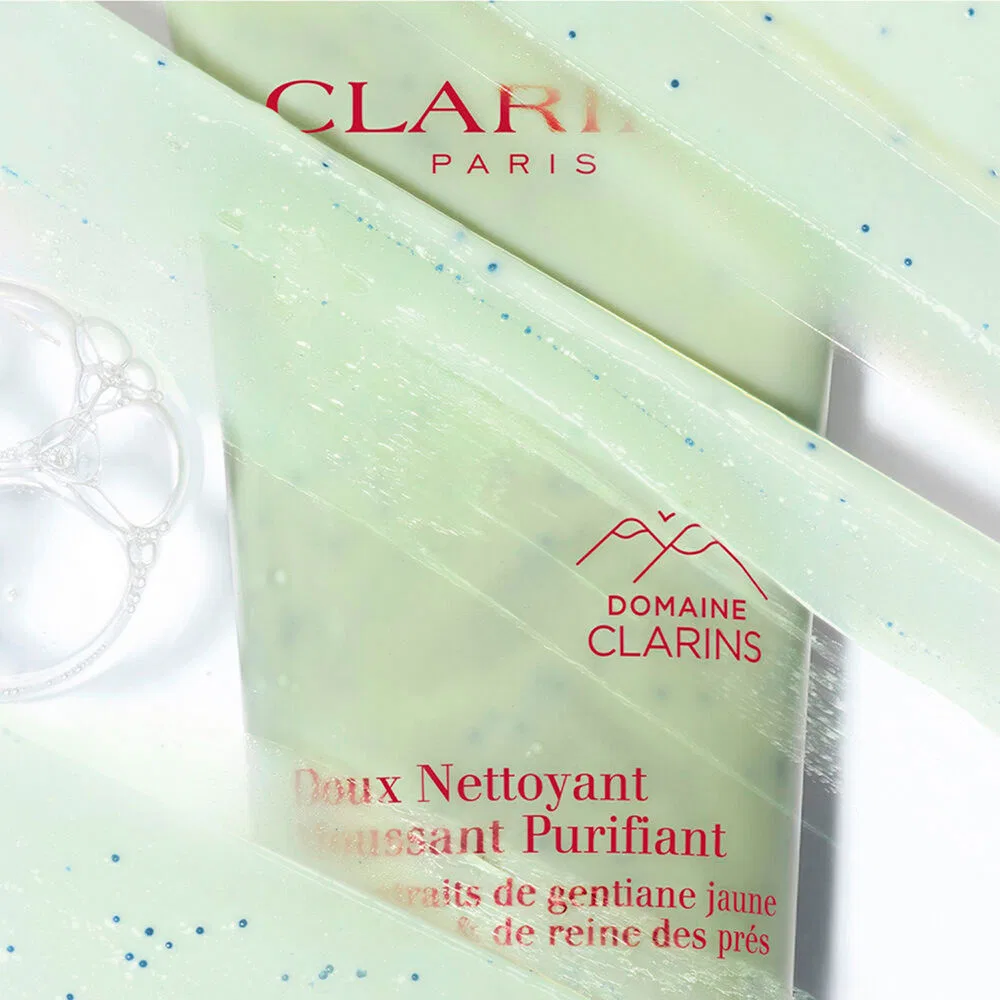 Очищающая пенка для лица с экстрактами альпийских трав Clarins, 125 мл — фото 3