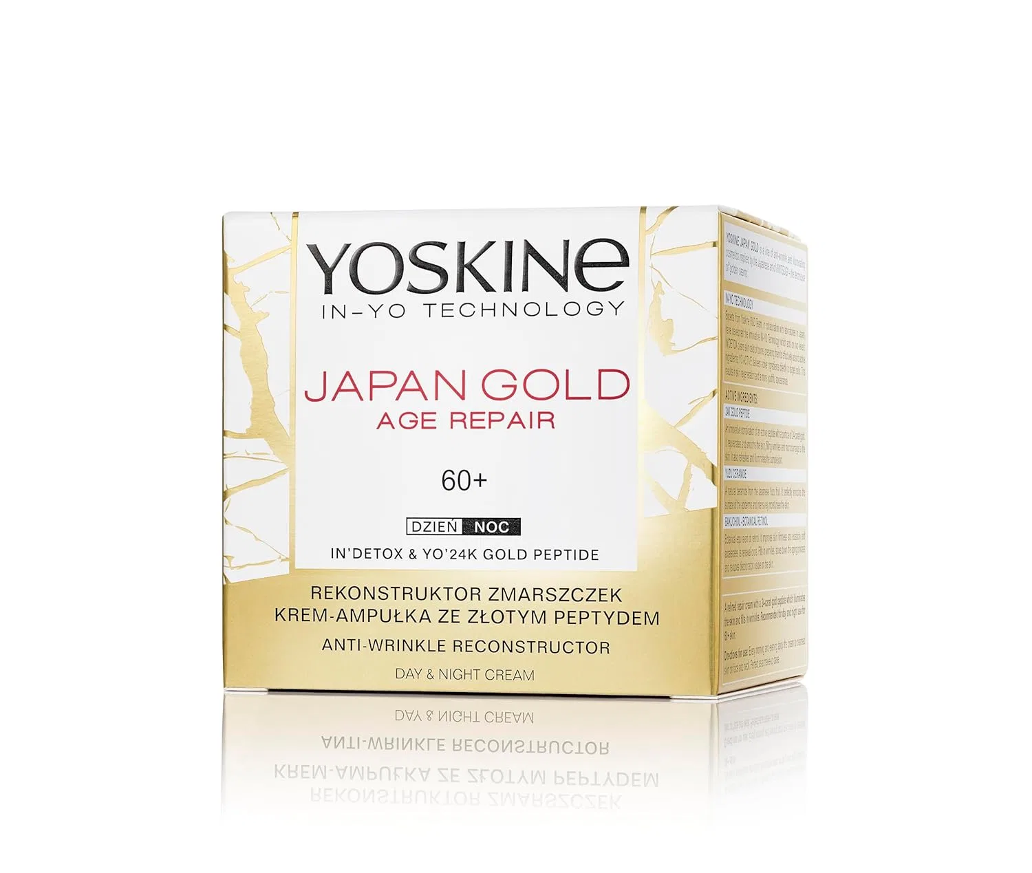 Крем для лица Anti-Aging Gold Night Cream 60+, Yoskine, 50 мл — фото 2