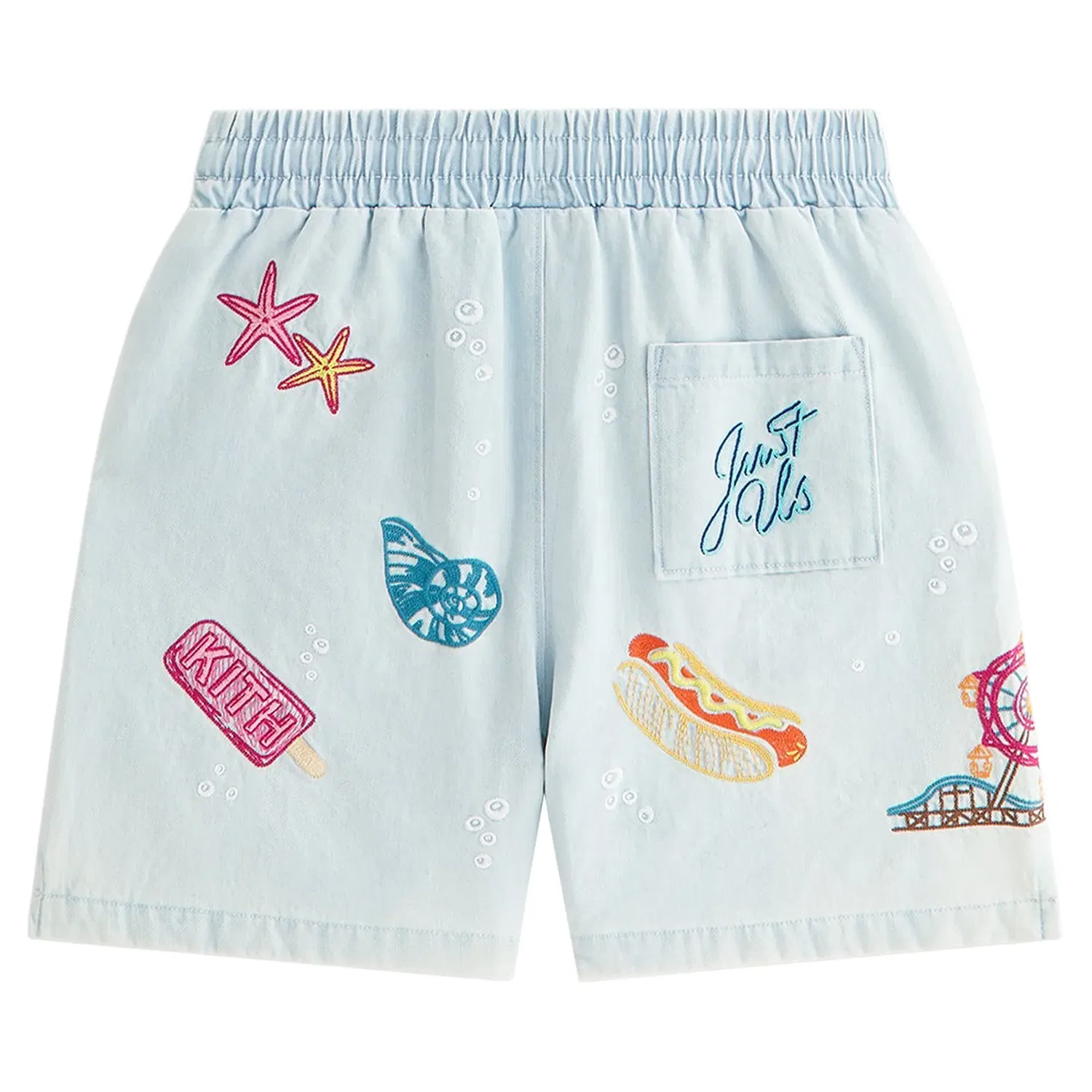Шорты Kith Novelty Thompson Camp Short, синий — фото 2