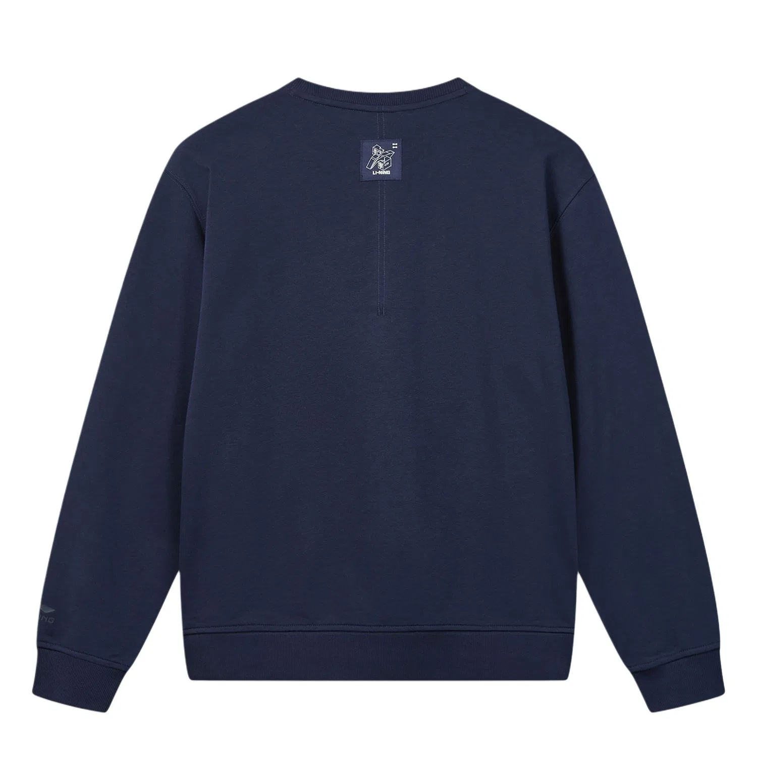 Детский свитшот с круглым вырезом, свободного кроя, Sports Life Collection, Li-Ning, Lighthouse Blue — фото 3
