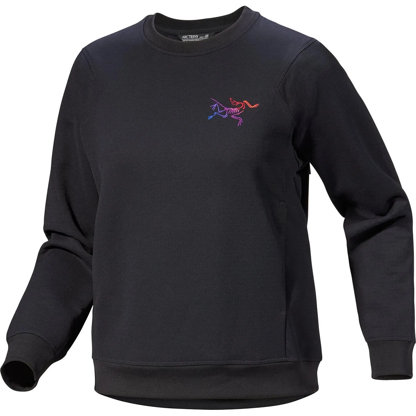Женский свитшот с длинным рукавом AESTAS Arcteryx, Elegant Brown/Rune — фото 4
