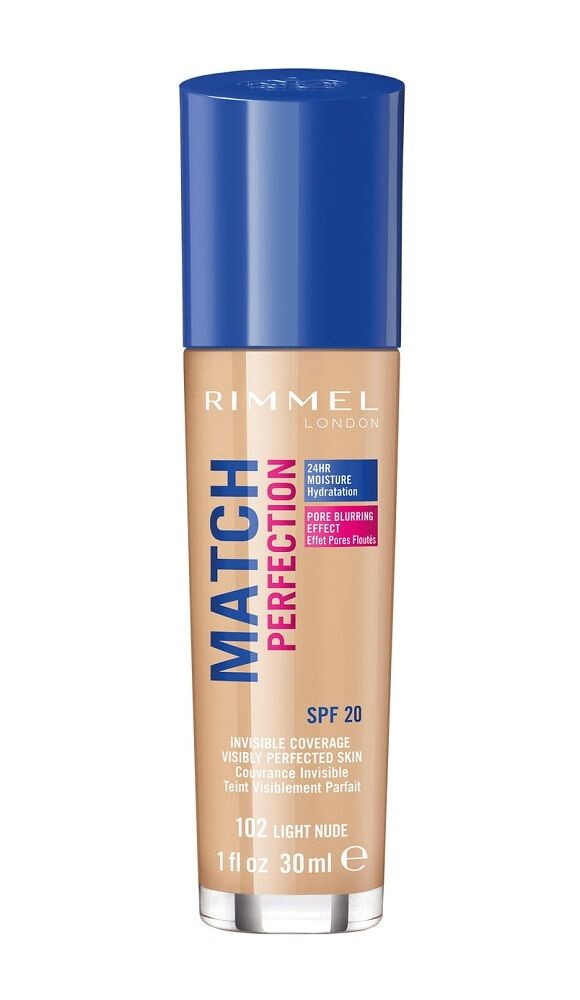 

Rimmel Match Perfection Праймер для лица, 102 Light Nude