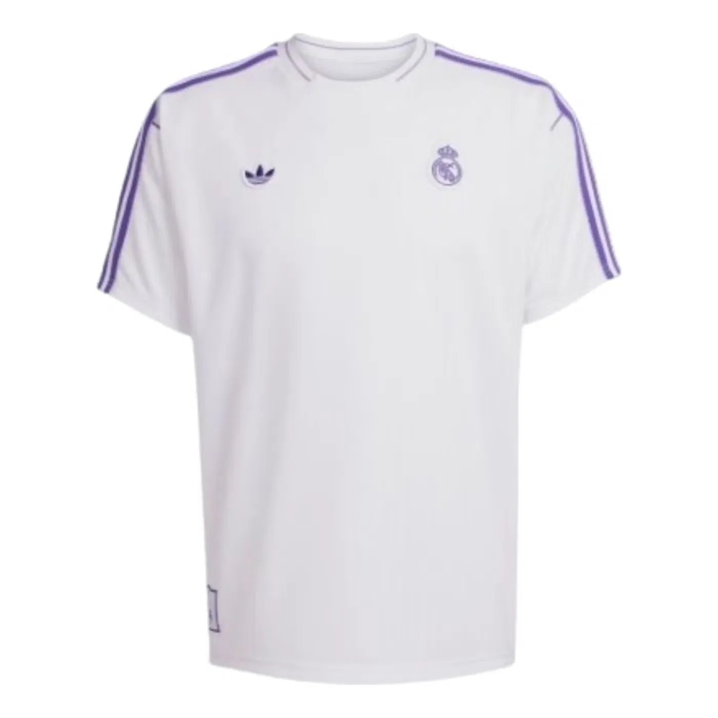 Джерси футбольное свободного кроя Real Madrid Terrace Icons Adidas, белый