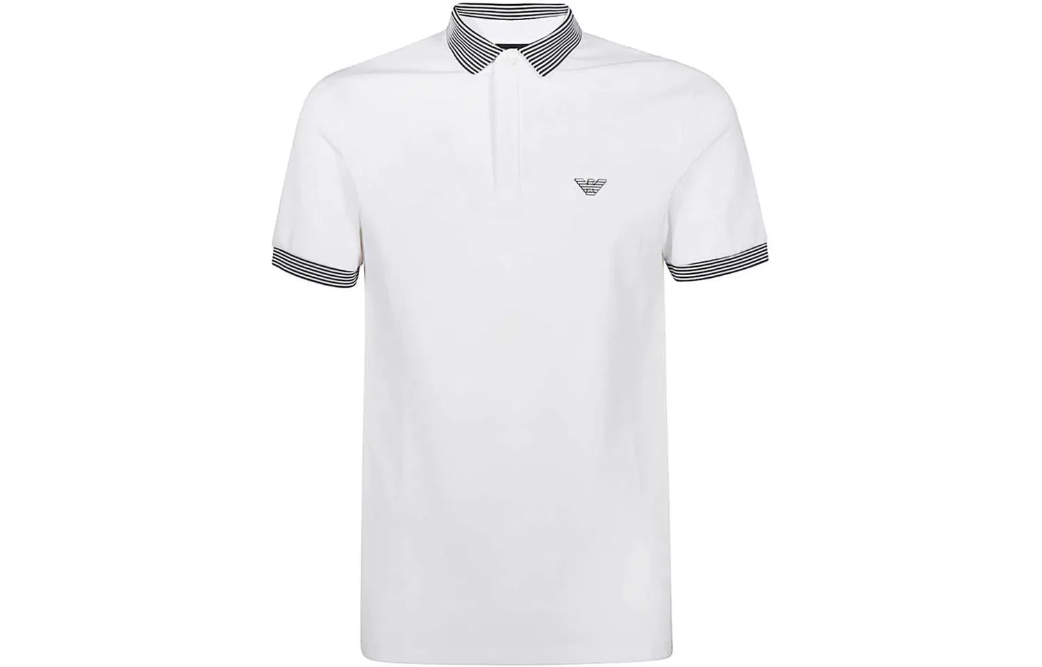Мужское поло EMPORIO ARMANI, White