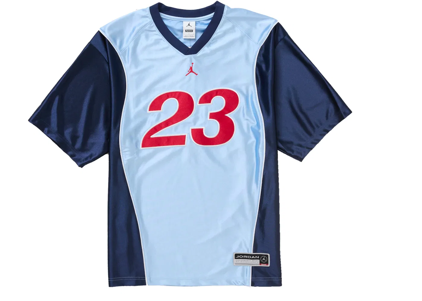 Мужская джерси Warm Up Jersey Supreme Jordan, Light Blue