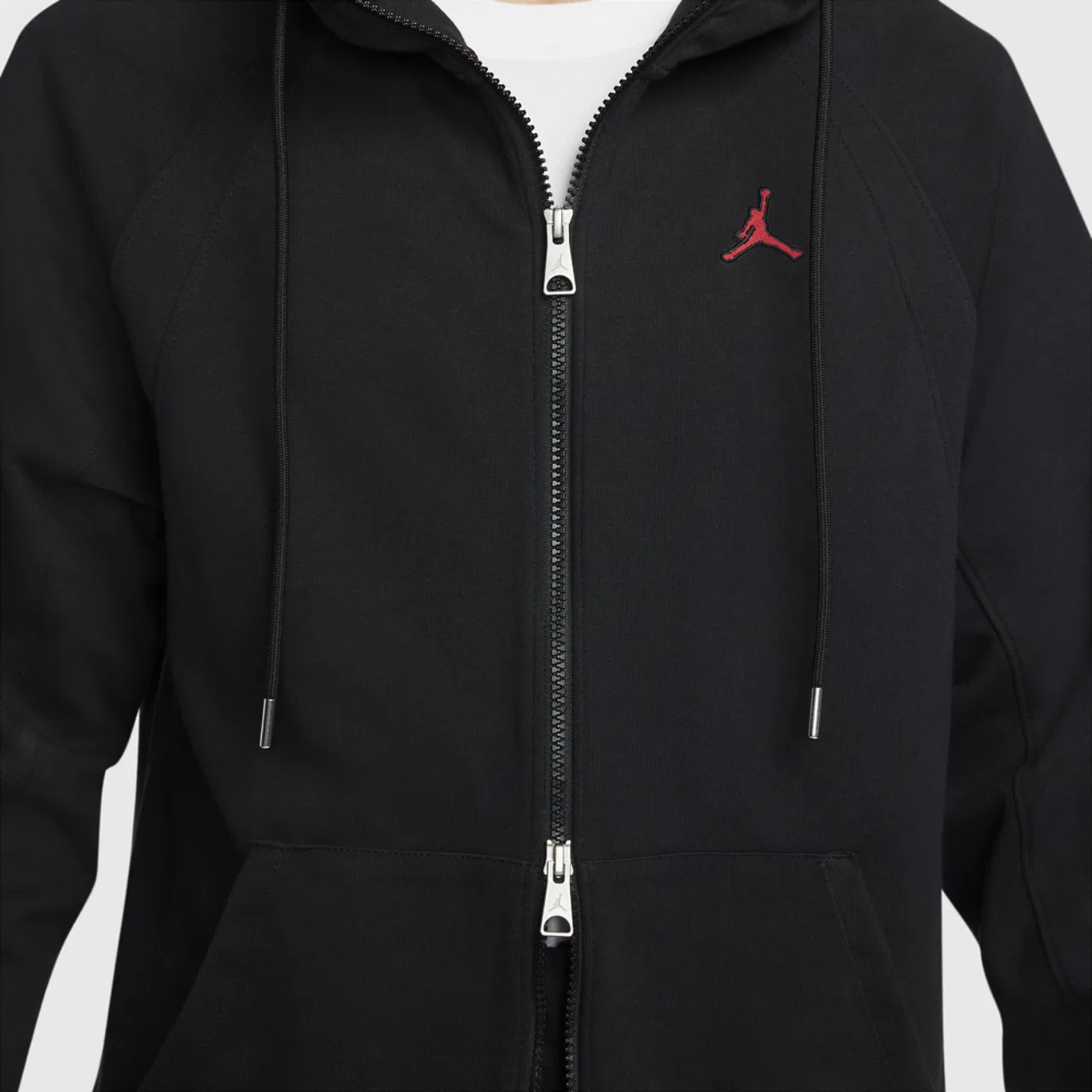 Мужская куртка Warm-Up Jordan, цвет Gym Red/Black — фото 4
