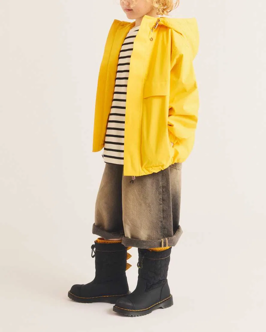 Детские ботинки на резинке с флисовой подкладкой Cullen II Junior Pull On Boot Dr. Martens, черный — фото 2