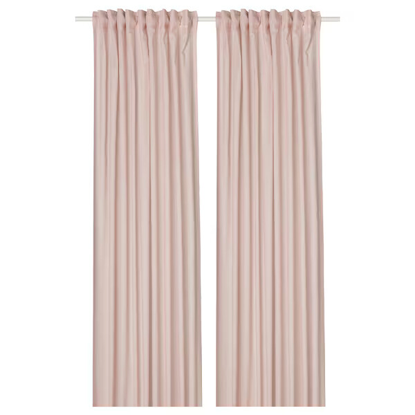 

Шторы Ikea Silverlonn Woven, 2 штуки, 145x250 см, розовый