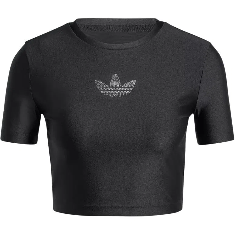 Футболка с эмблемой Trefoil, Adidas Originals, Black