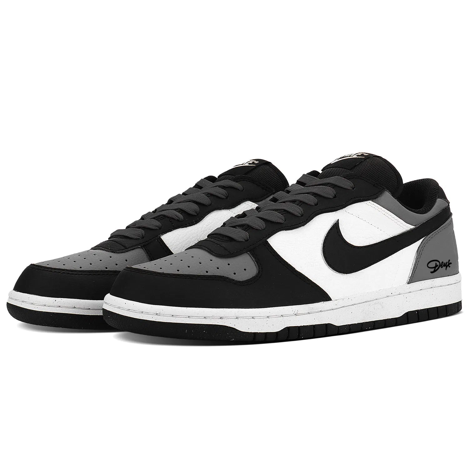 Детские скейтборд-кеды Nike Big Skateboard Shoes, Light Gray — фото 4
