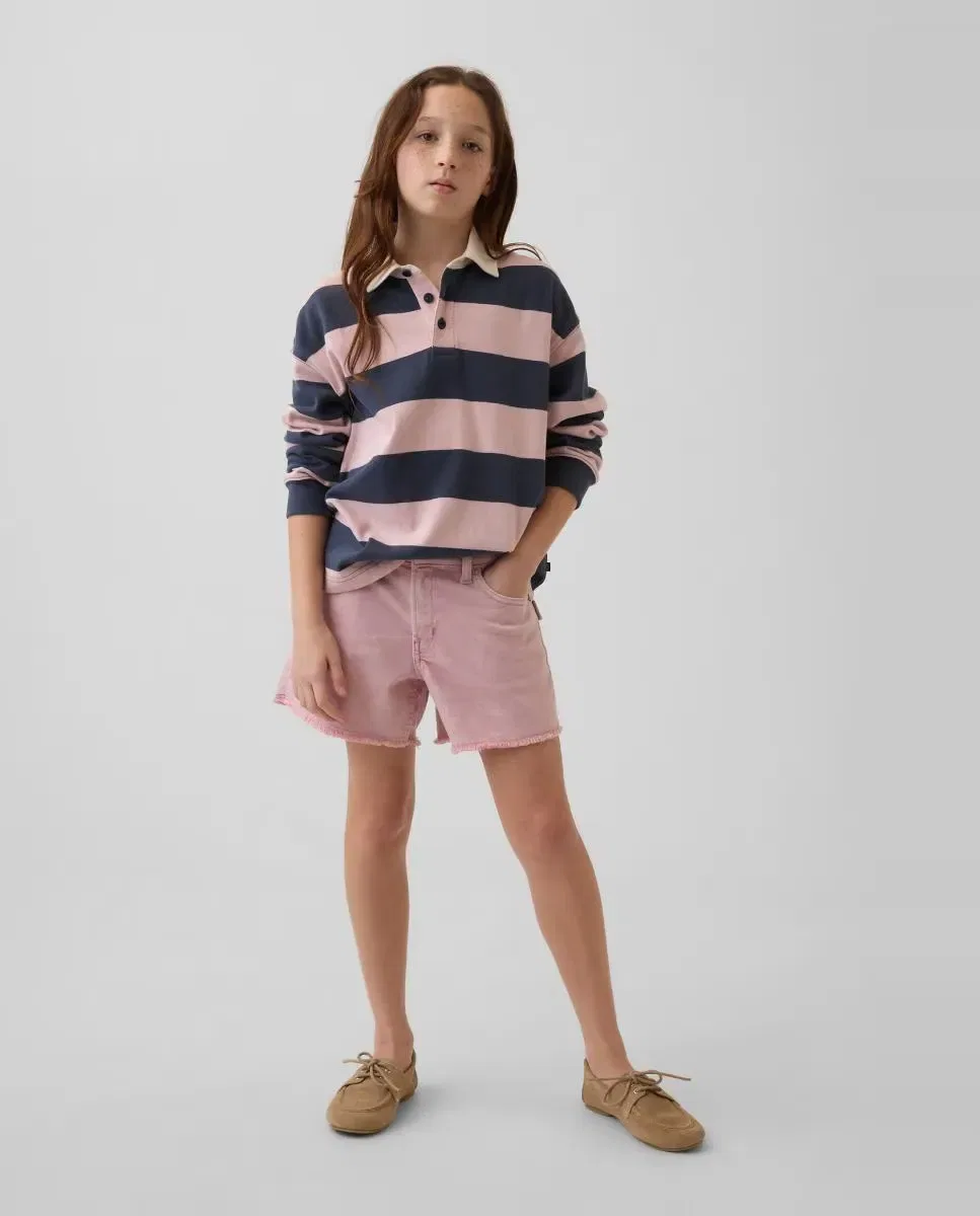 Детские шорты для девочек с бахромой Gap, Rosa