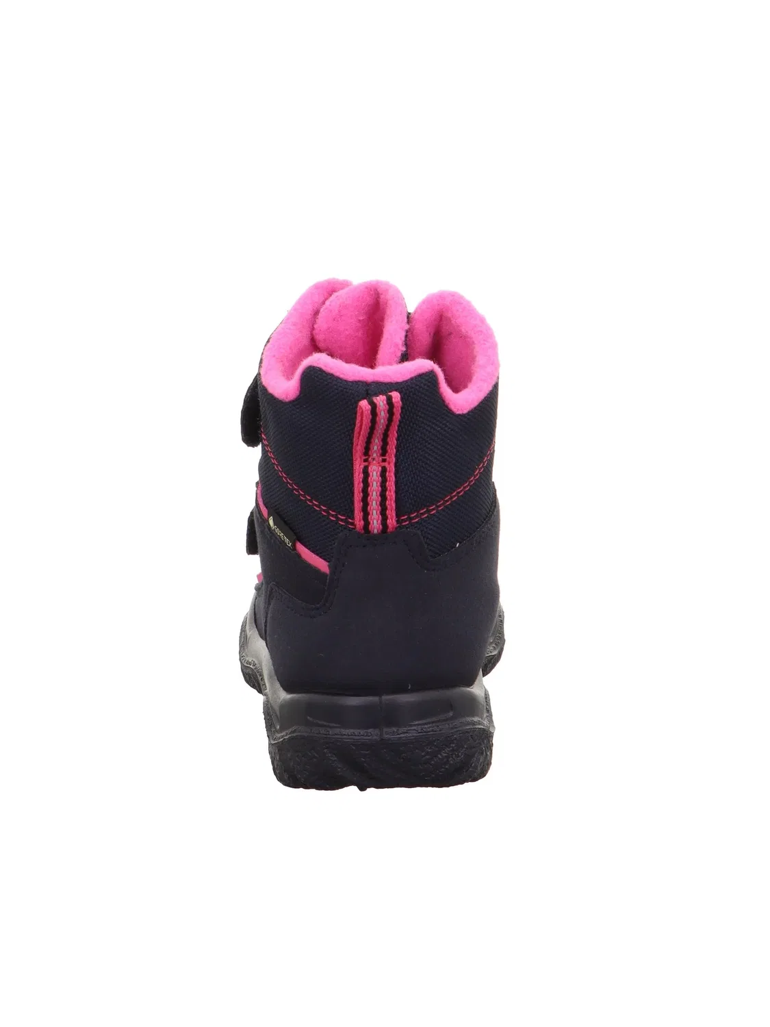 Детские снежные ботинки для девочек водонепроницаемые Husky Warm Gefütterte Gore-tex Superfit, Blue Pink 8020 — фото 3