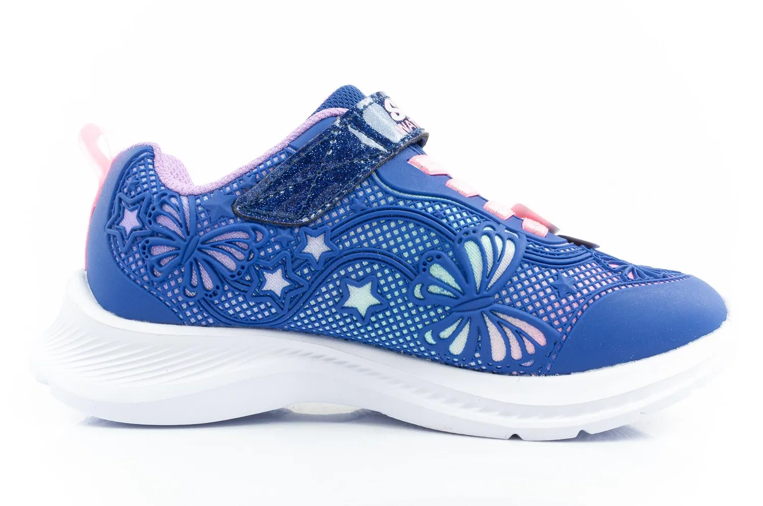 Детские спортивные кроссовки Skechers Jumpsters, Royal Purple Multicolor — фото 4