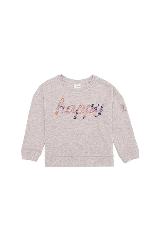 Детские свитшот для девочек с длинным рукавом U.S. Polo Assn., Beige