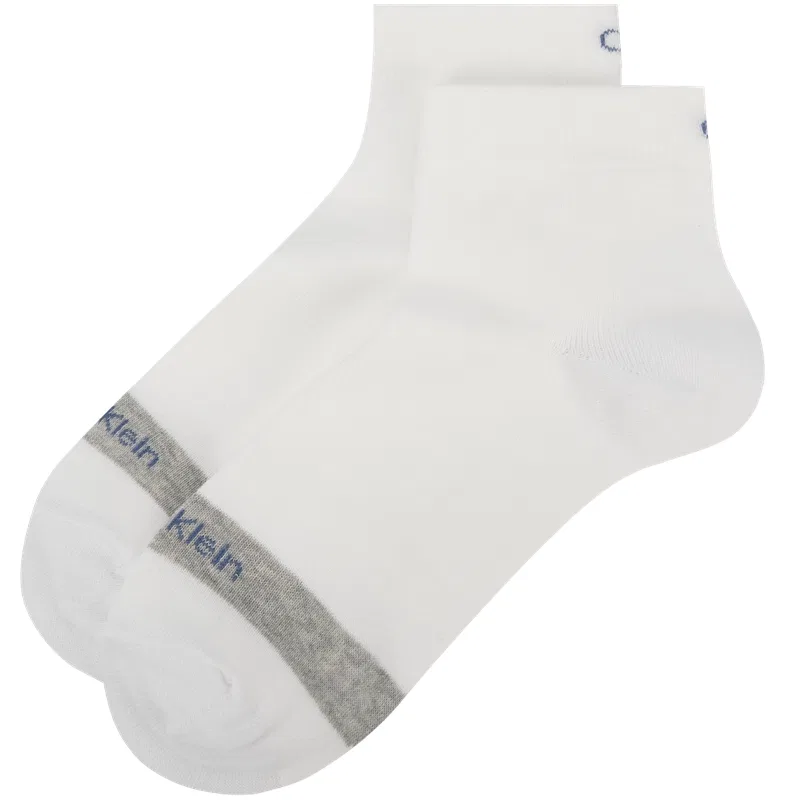 Мужские носки с длиной по щиколотку Calvin Klein, Moon White