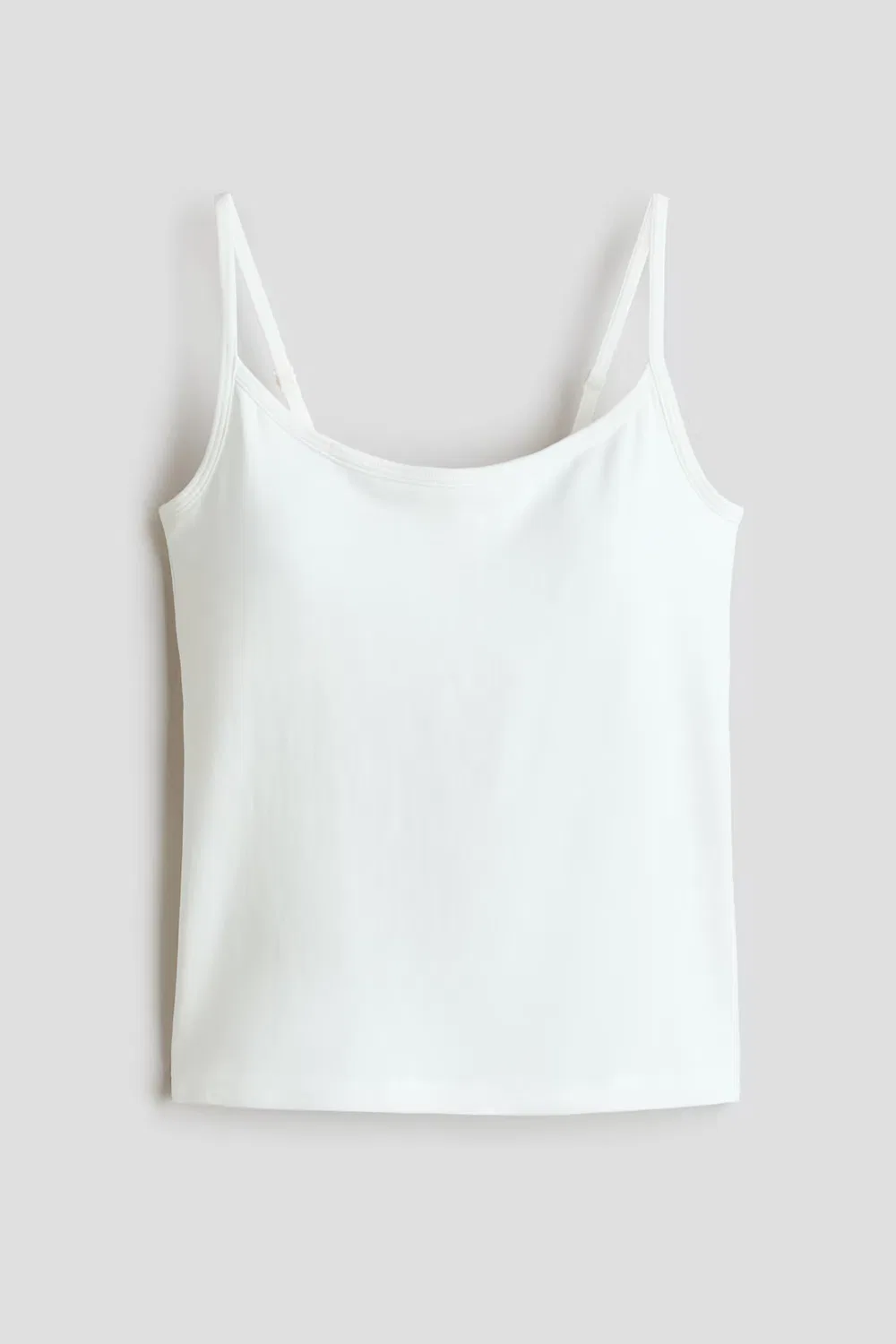 Майка с подкладкой H&M, Weiß