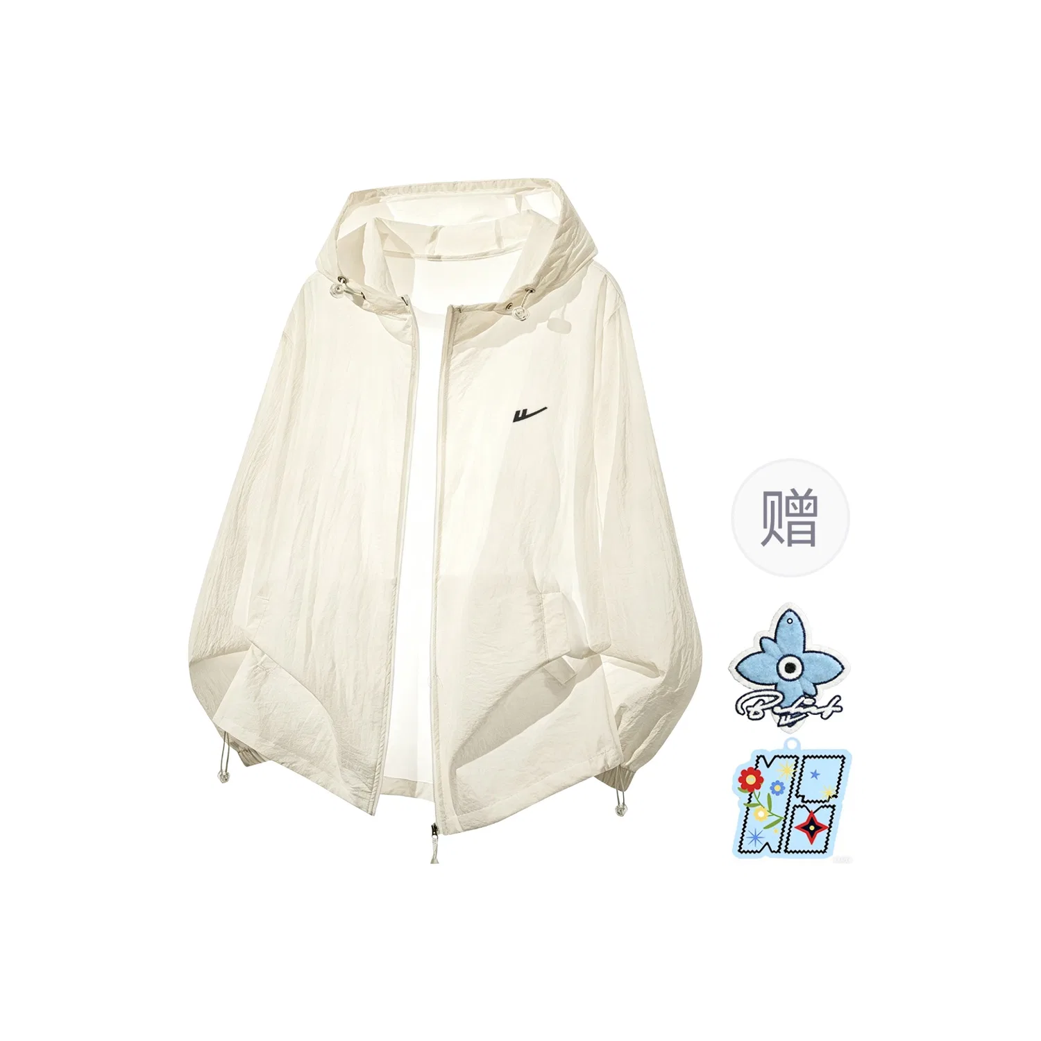 Детская одежда для защиты от солнца, свободный крой, Beige Apricot, WARRIOR