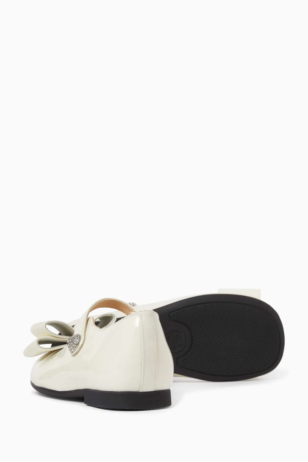 Балетки кожаные Bow Ballet Flats Gucci — фото 2