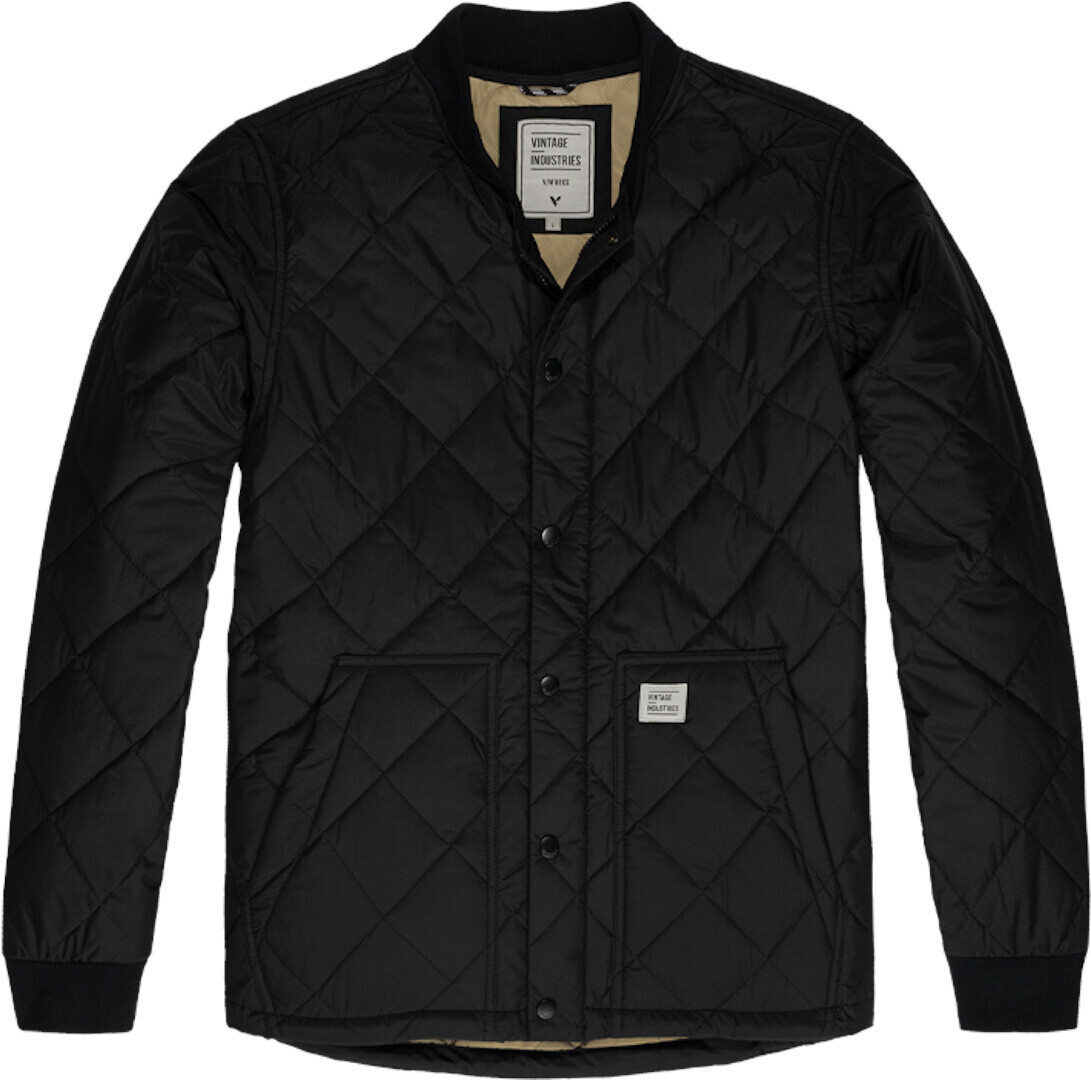 

Куртка Vintage Industries Brody, черная, Черный, Куртка Vintage Industries Brody, черная