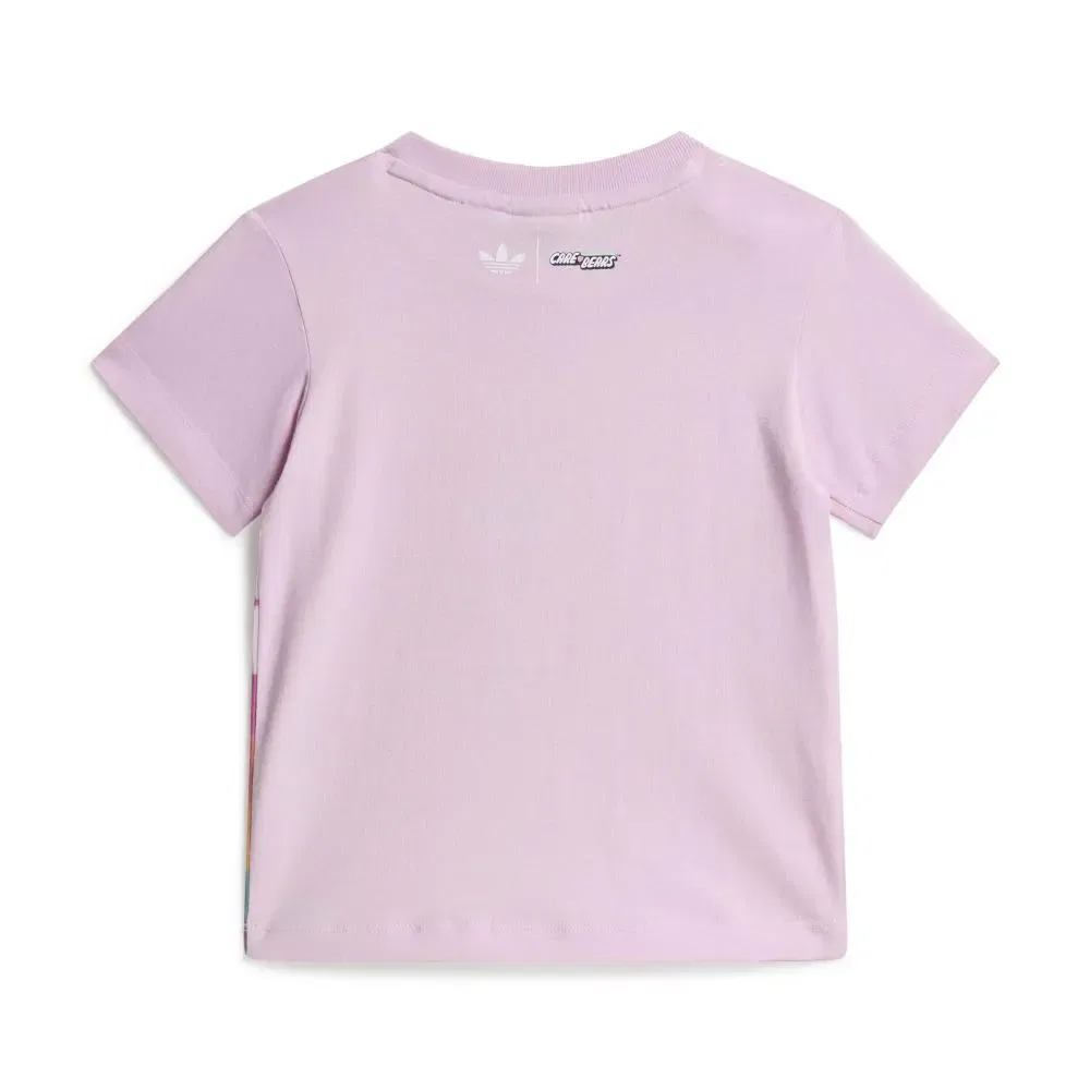Комплект из футболки и шорт Adidas Originals Care Bears, фиолетовый — фото 3
