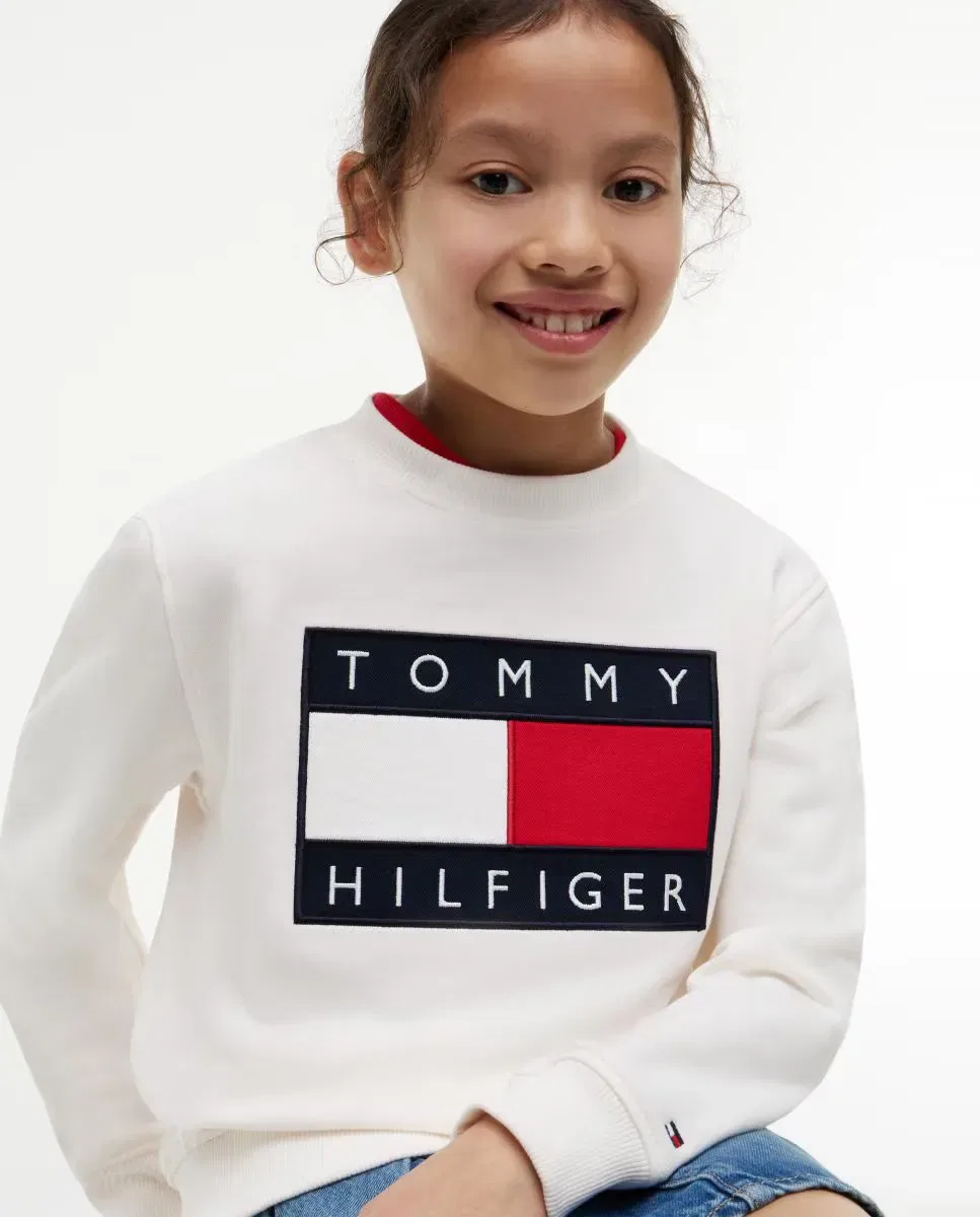 Детская толстовка для мальчиков с логотипом Tommy Hilfiger, Crudo — фото 3