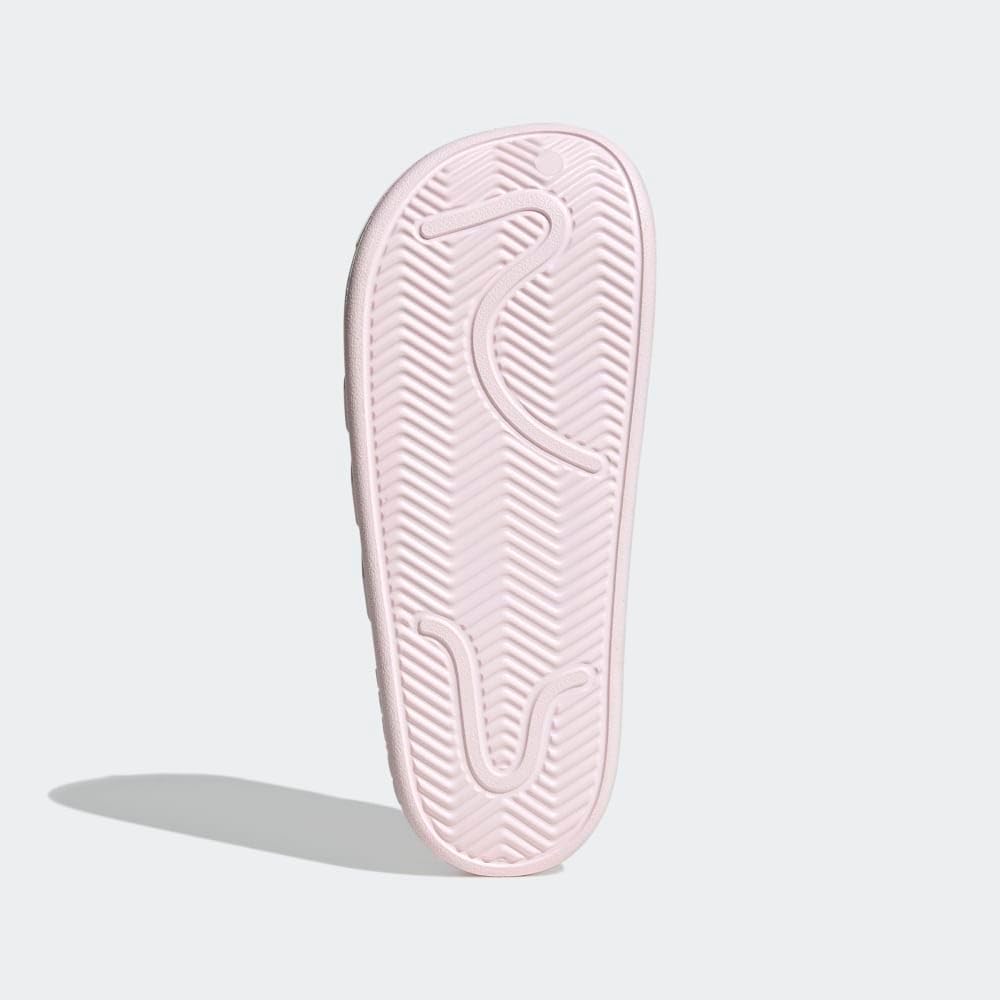 Унисекс сабо Adidas Adilette для взрослых, белый/розовый — фото 4