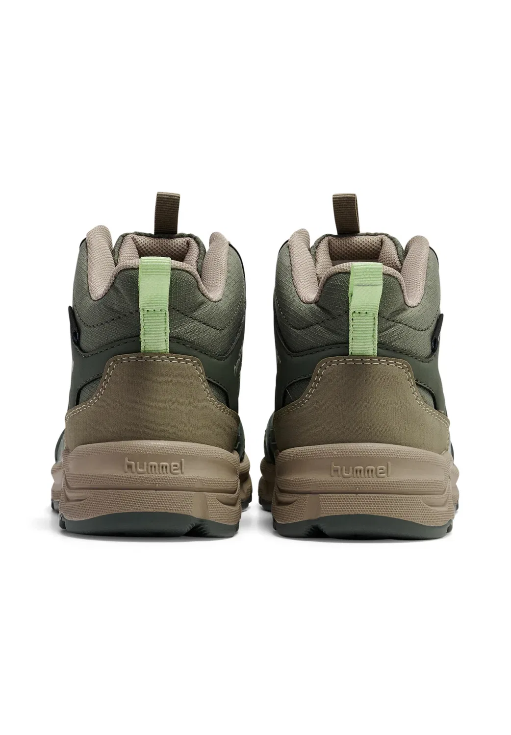 Ботинки Cliff Easy Tex Boot Jr унисекс на шнуровке Hummel, Castor Gray — фото 4