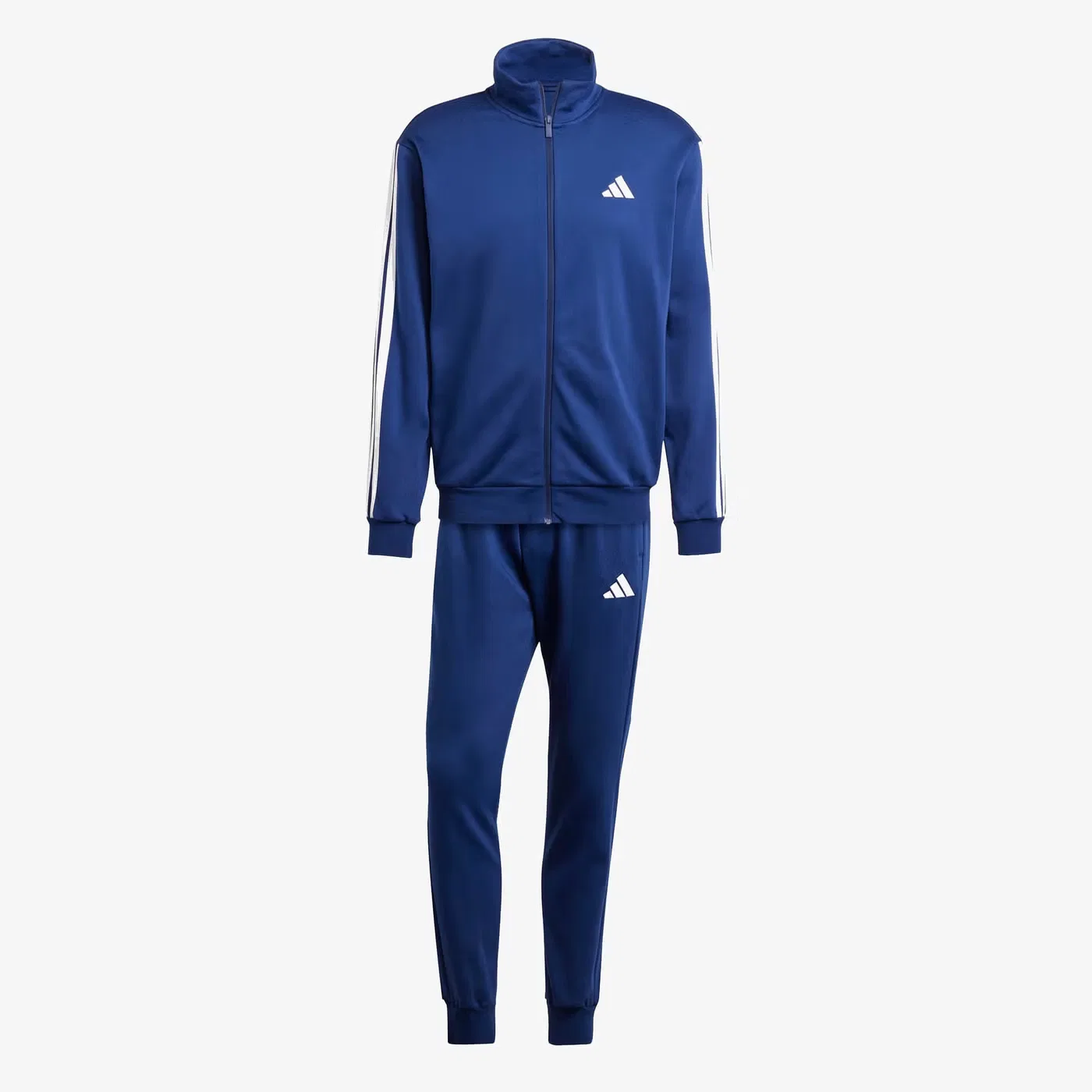Спортивный костюм из флиса с длинным рукавом 3-Stripes Adidas, темно-синий — фото 2