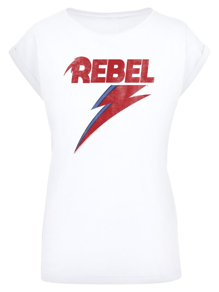 

Футболка F4NT4STIC David Bowie Distressed Rebel, белый